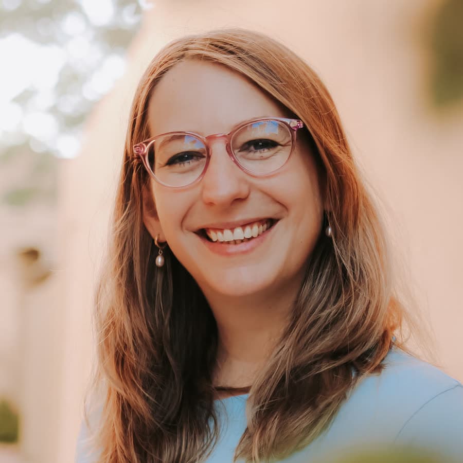 Tamara Pflug, smiling